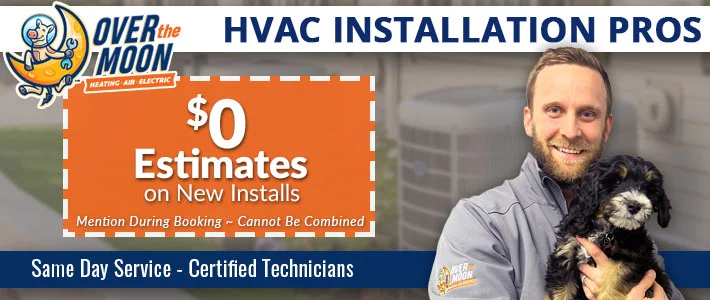 jackson HVAC Install Over the Moon